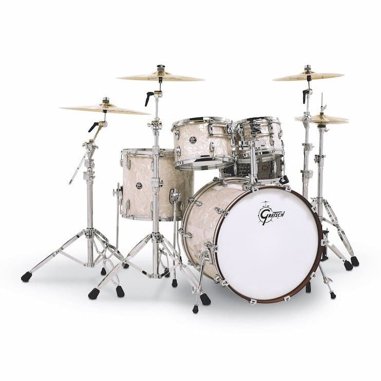 Gretsch Renown 4pc Drum Set 22/10/12/16 Vintage Pearl