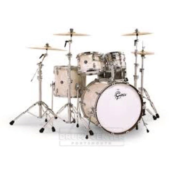 Gretsch Renown 5pc Euro Drum Set with 22 BD Vintage Pearl