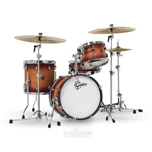 Gretsch Renown 4pc Drum Set 18/12/14/14sn Satin Tobacco Burst
