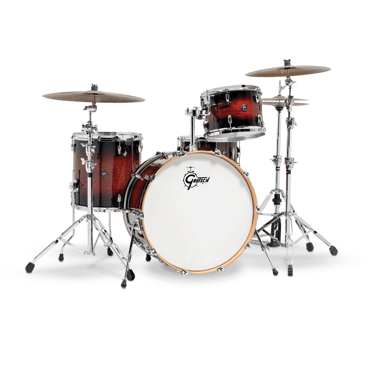 Gretsch Renown 3pc Drum Set 24/13/16 Cherry Burst