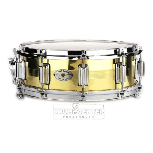 Rogers Dyna-sonic 7-Line Brass Snare Drum 14x5