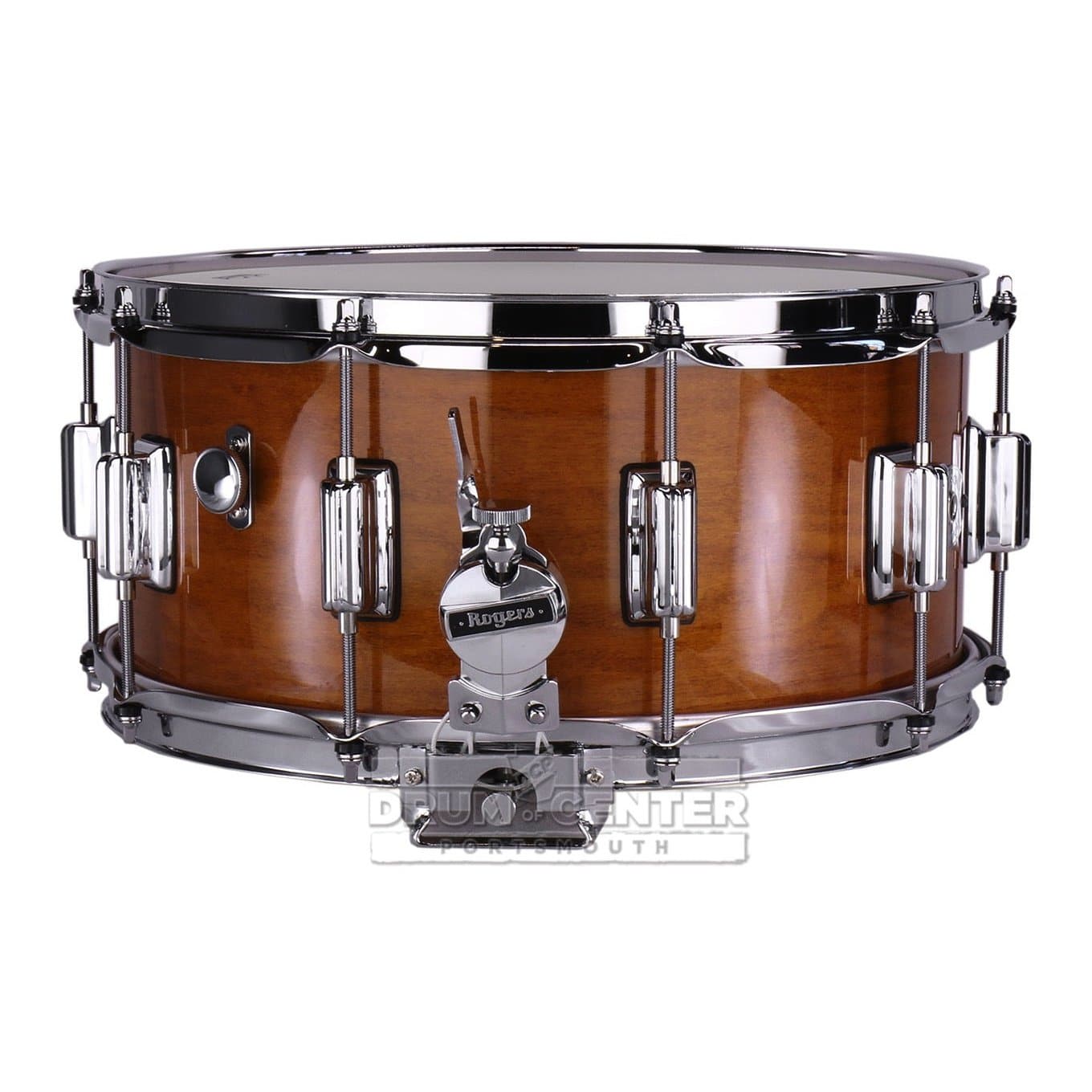 Rogers Dyna-sonic Classic Snare Drum 14x6.5 Fruit Wood Stain