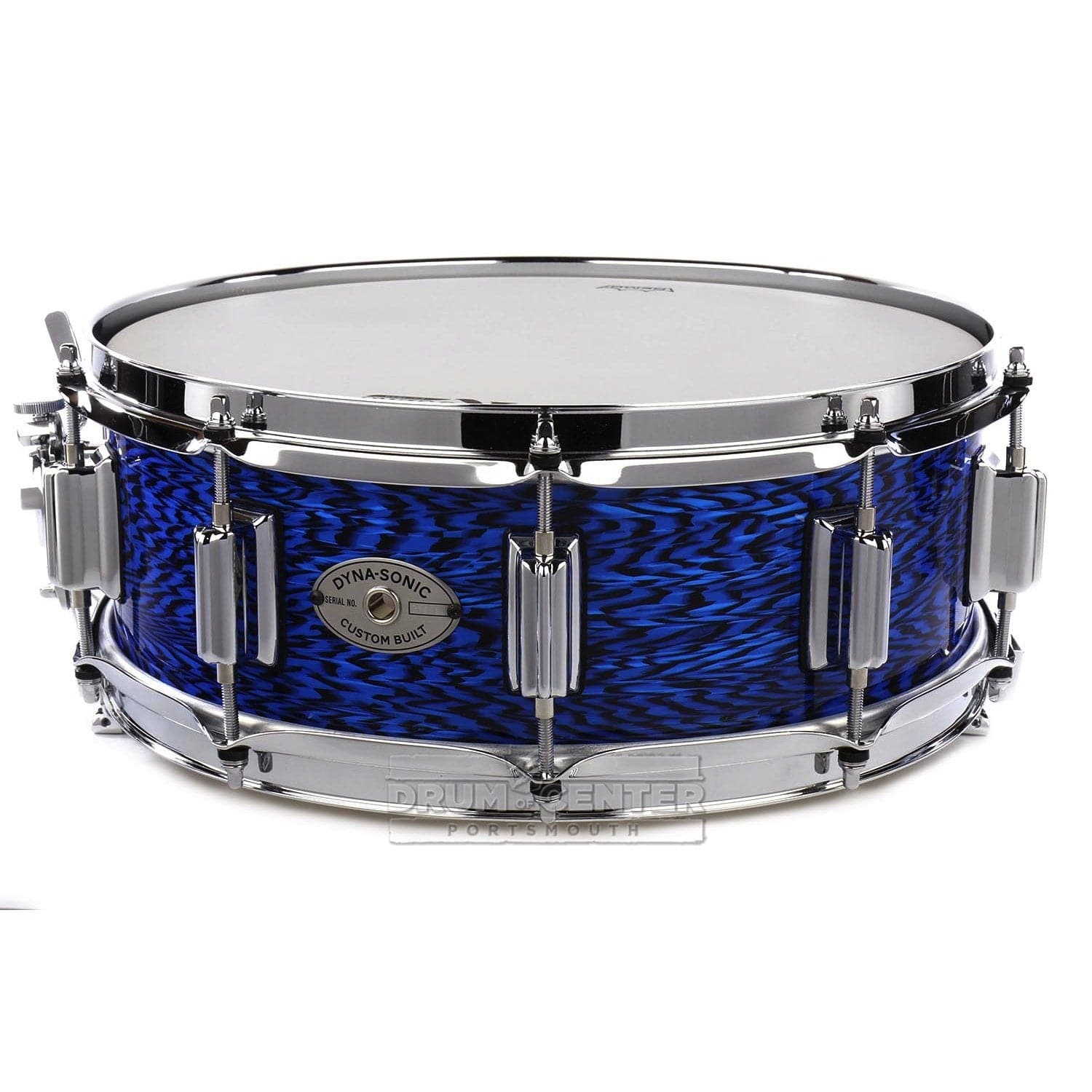 Rogers Dyna-sonic Wood Shell Snare Drum 14x5 Blue Onyx