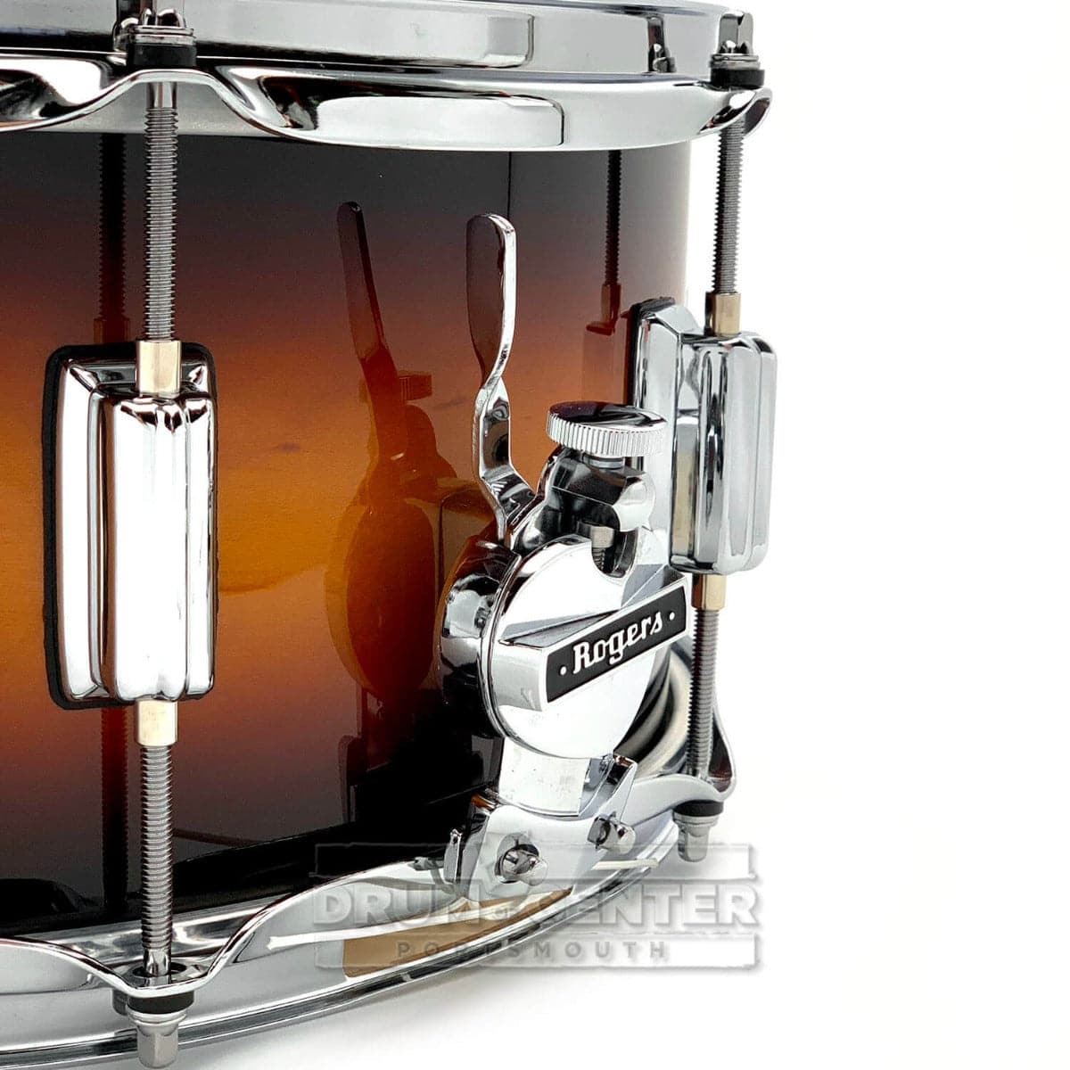 Rogers Powertone Limited Edition Snare Drum 14x6.5 Vintage Sunburst