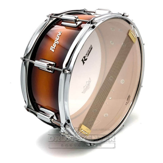 Rogers Powertone Limited Edition Snare Drum 14x6.5 Vintage Sunburst Lacquer