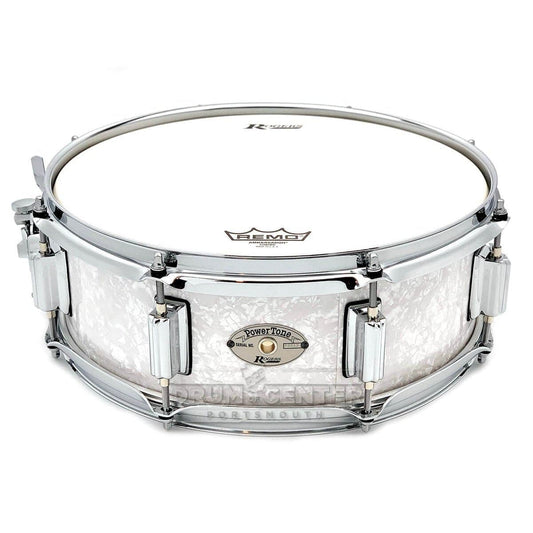 Rogers Powertone Limited Edition Snare Drum 14x5 White Marine Pearl
