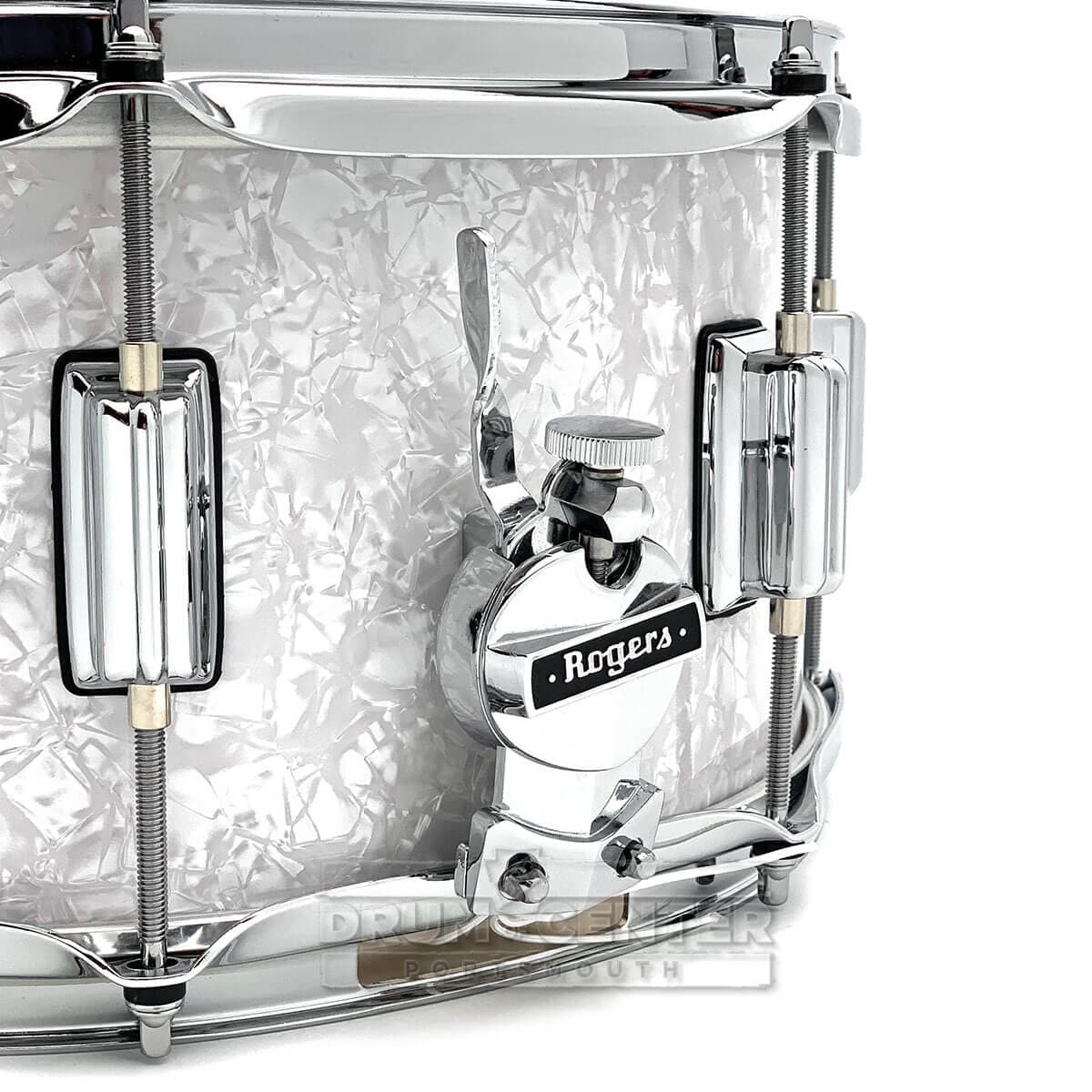 Rogers Powertone Limited Edition Snare Drum 14x6.5 White Marine Pearl