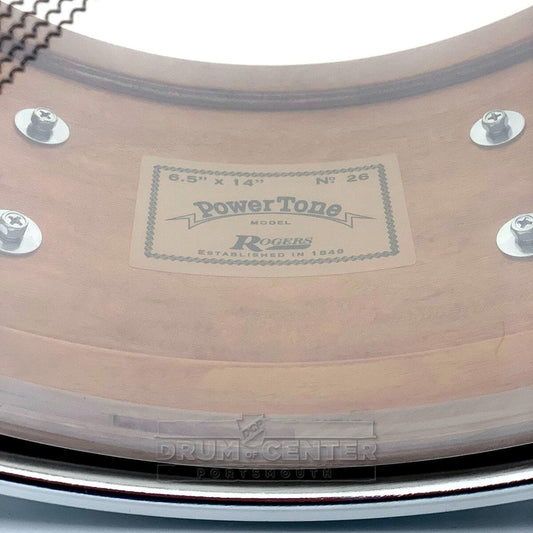 Rogers Powertone Limited Edition Snare Drum 14x6.5 White Marine Pearl