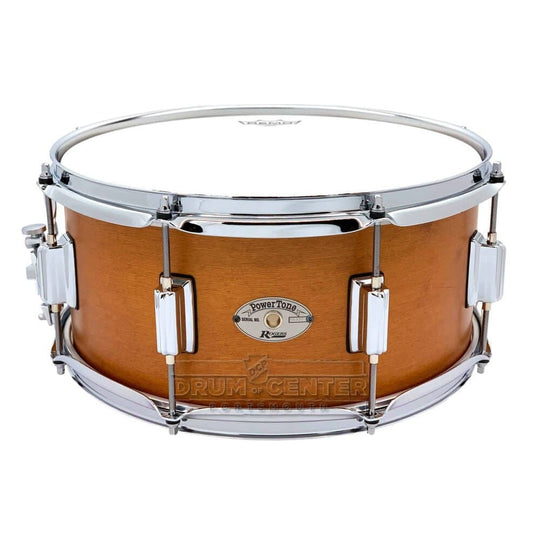 Rogers Tower Limited Edition Snare Drum 14x6.5 Satin Fruitwood Stain