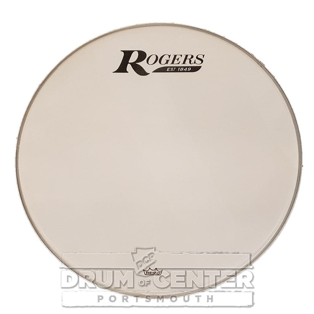 Rogers Bass Drum Head 20" Coated w/Large Logo