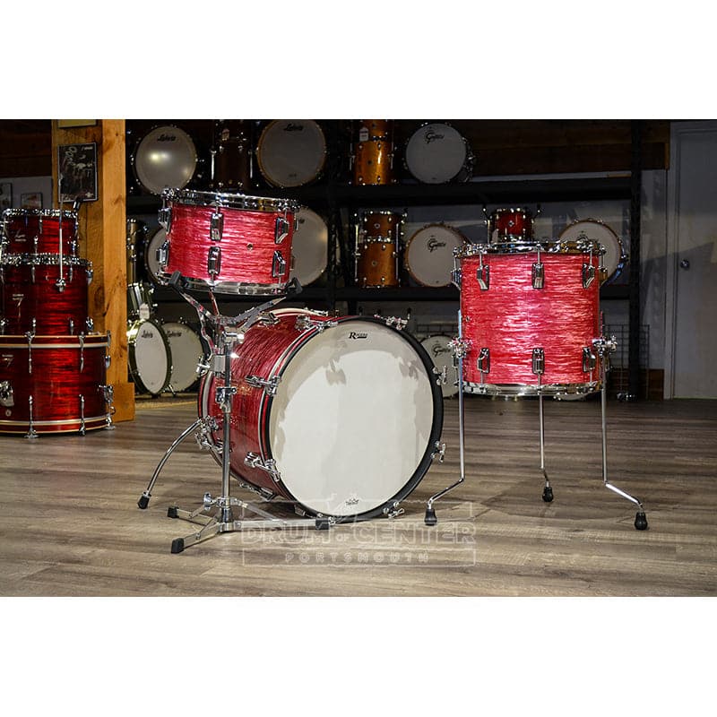 Rogers Covington Series 3pc Drum Set 12/14/20 Red Ripple