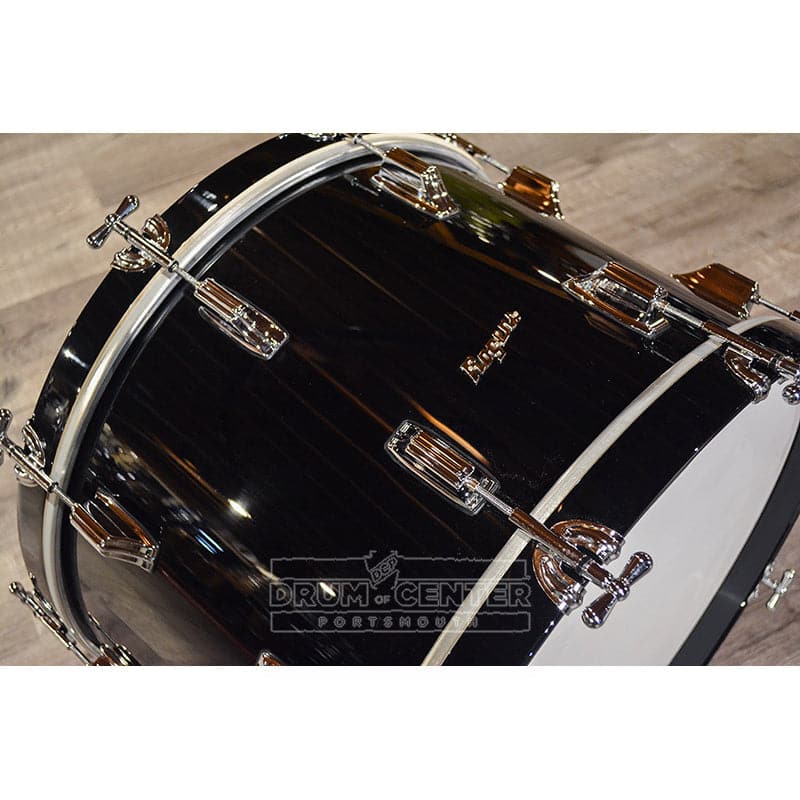 Rogers Covington Series 3pc Drum Set 12/16/22 Black Gloss