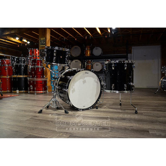 Rogers Covington Series 3pc Drum Set 12/16/22 Black Gloss