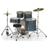 Pearl Roadshow 5-pc Rock Drum Set w/Hardware and Cymbals - Aqua Blue Glitter