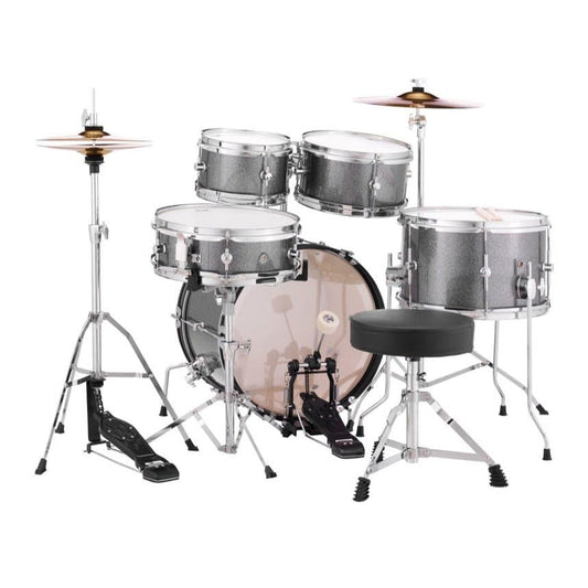 Pearl Roadshow Jr. 5-pc. Drum Set W/hardware And Cymbals - Grindstone Sparkle