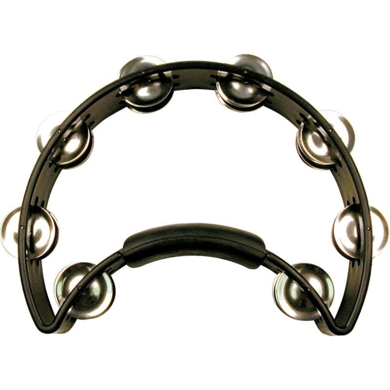 Rhythm Tech Tambourine Black Nickel Jingles