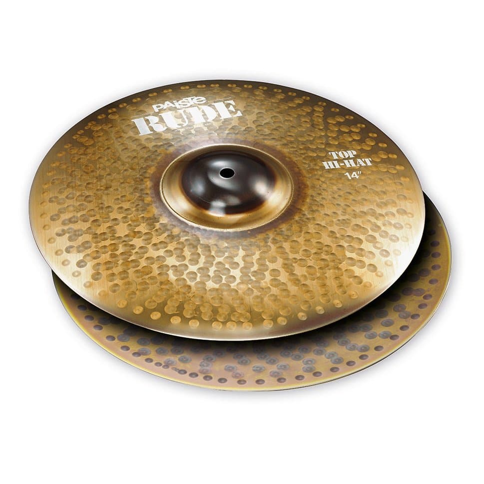 Paiste Rude Hi Hat Cymbals 14"