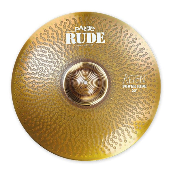 Paiste Rude Rude The Reign Power Ride Cymbal 22