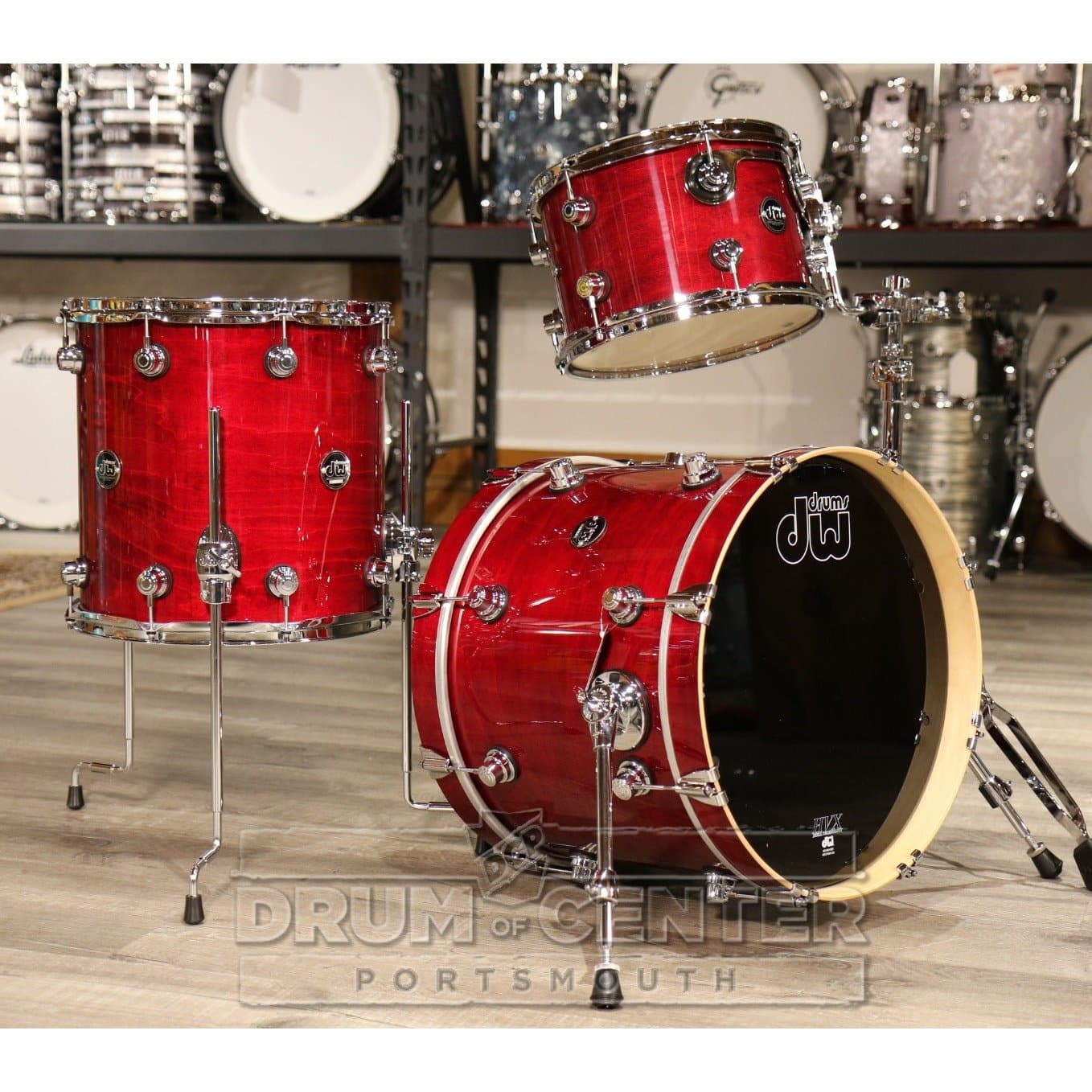 DW Performance 3pc Lacquer Drum Set 18DW Performance 3pc Lacquer Drum Set 18  