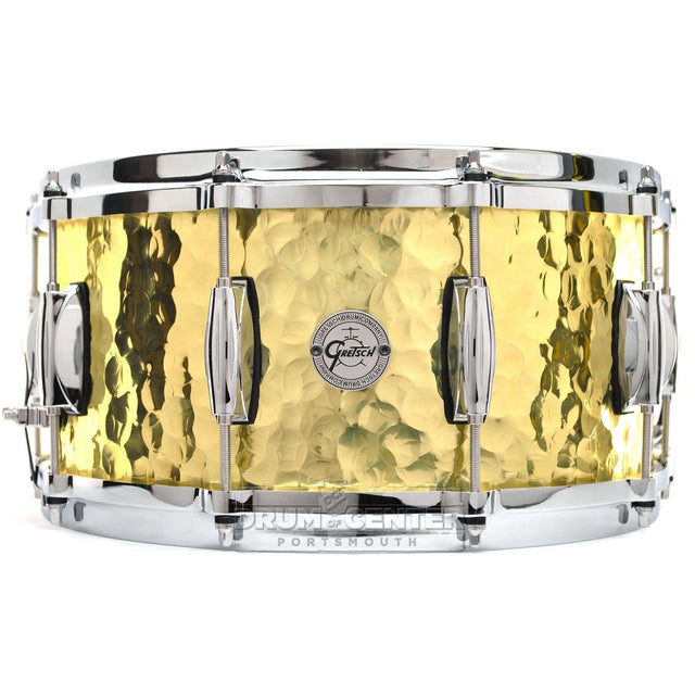 Gretsch S1-6514-BRH Full Range Hammered Brass Snare Drum 14x6.5