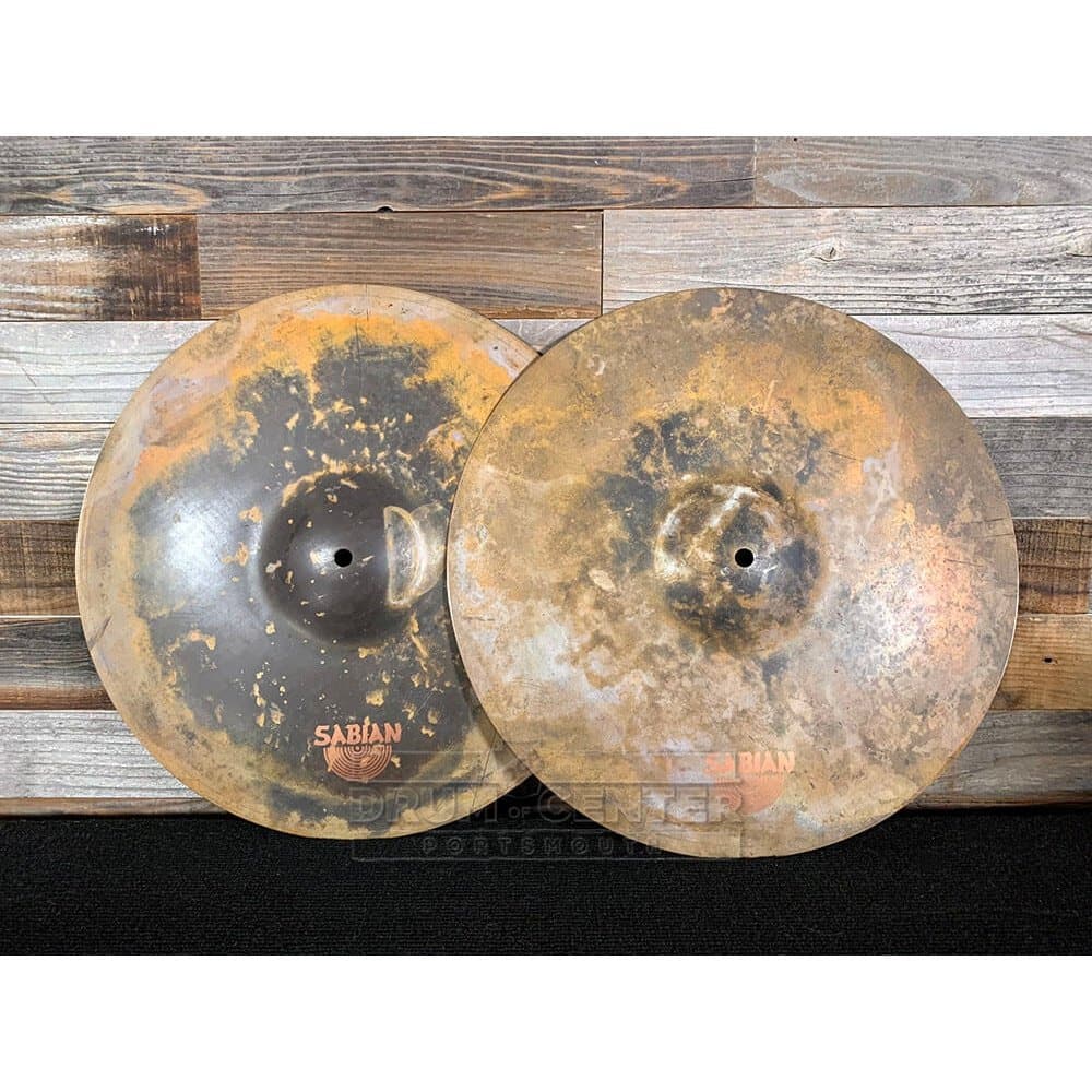 Sabian Prototype AA Raw Hi Hat Cymbals 16" 1225/1245 grams