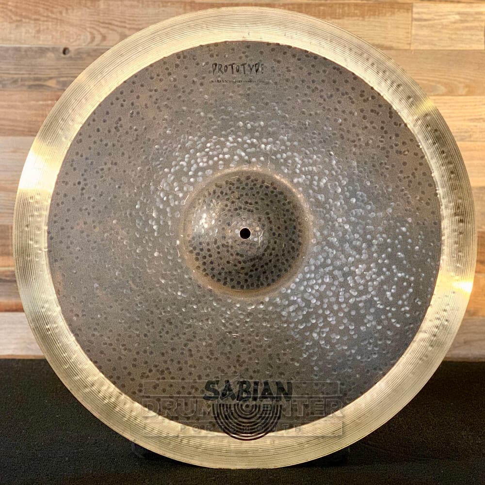 Sabian Prototype HH Lathed Edge Raw Ride Cymbal 22" 2404 grams
