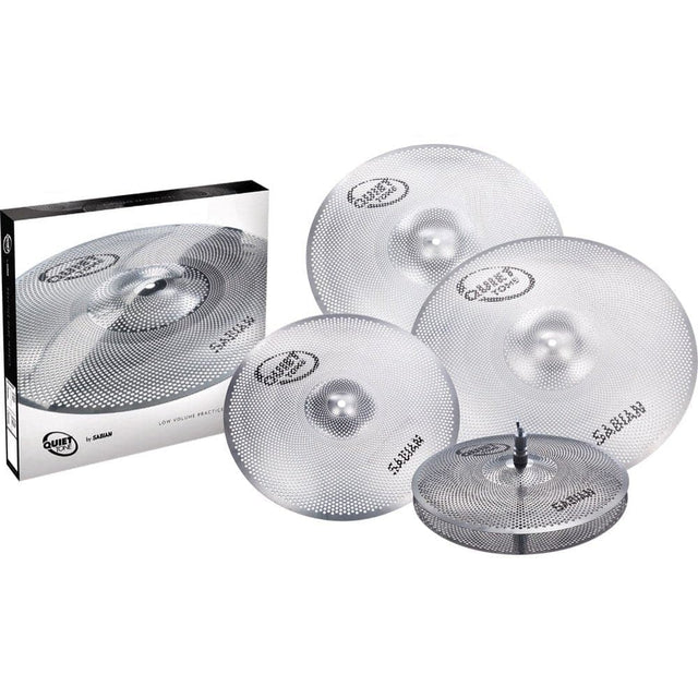 Sabian Quiet Tone Practice Cymbals Set QTPC504