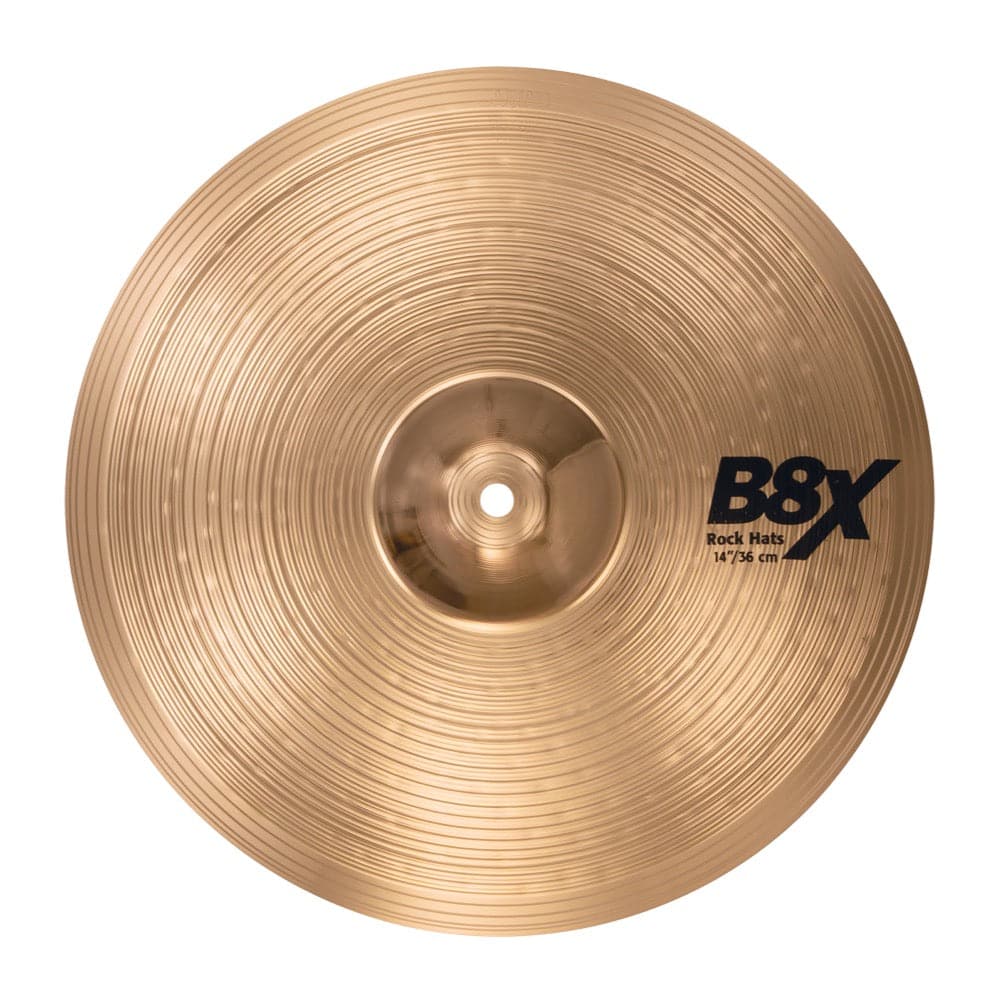 Sabian B8X Rock Hi Hat Cymbals 14"