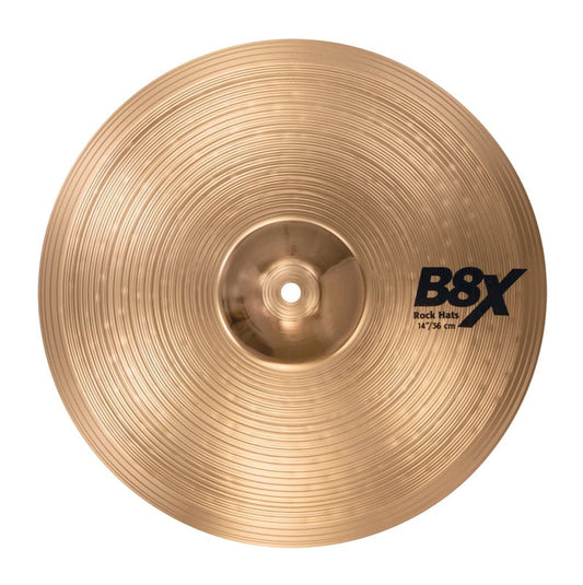 Sabian B8X Rock Hi Hat Cymbals 14"