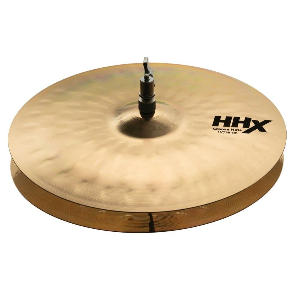 Sabian HHX Groove Hi Hat Cymbals 15" Brilliant