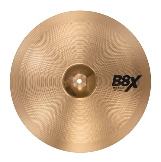 Sabian B8X Thin Crash Cymbal 17"