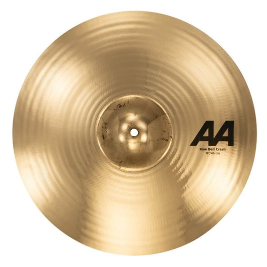 Sabian AA Raw Bell Crash Cymbal 18" Brilliant