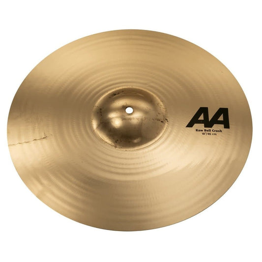 Sabian AA Raw Bell Crash Cymbal 18" Brilliant