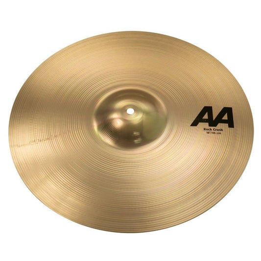 Sabian 18" AA Rock Crash Brilliant Finish