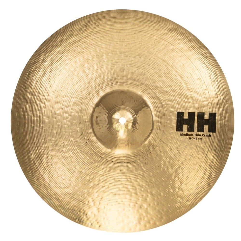 Sabian HH Medium Thin Crash Cymbal 18" Brilliant