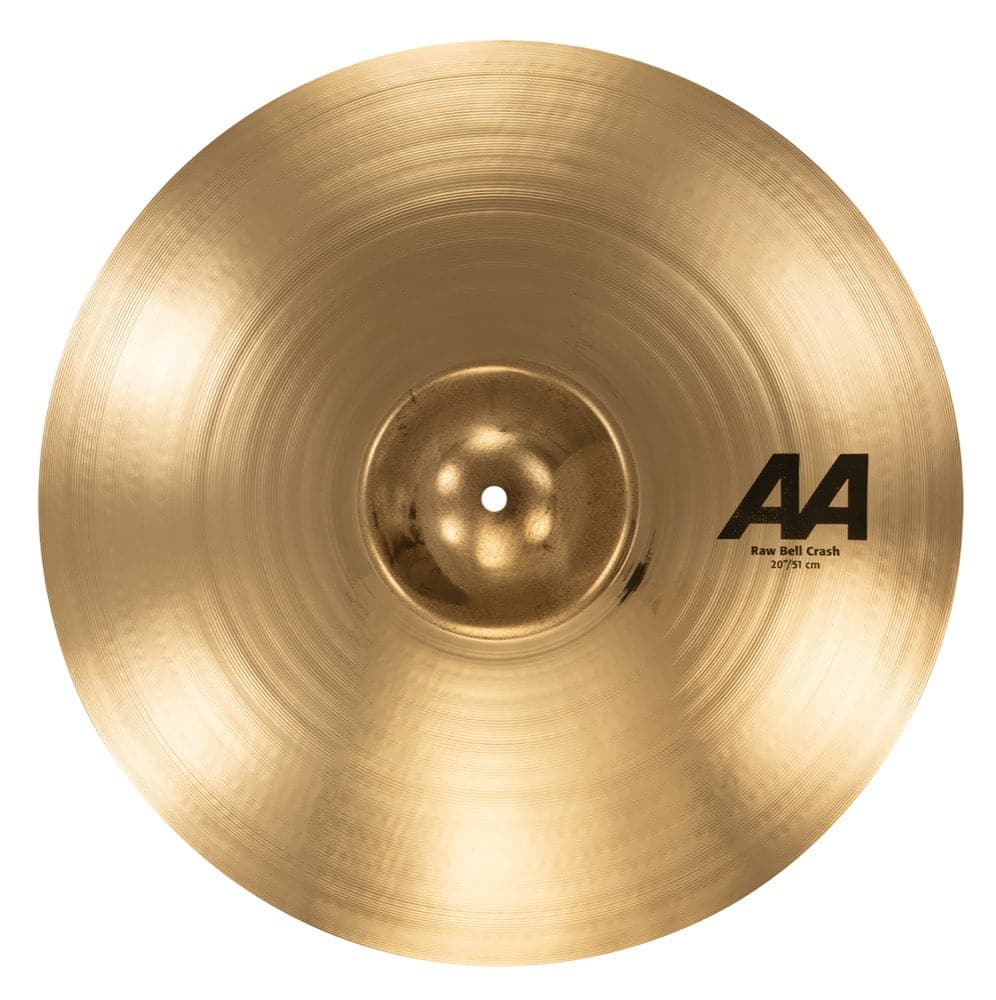 Sabian AA Raw Bell Crash Cymbal 20" Brilliant