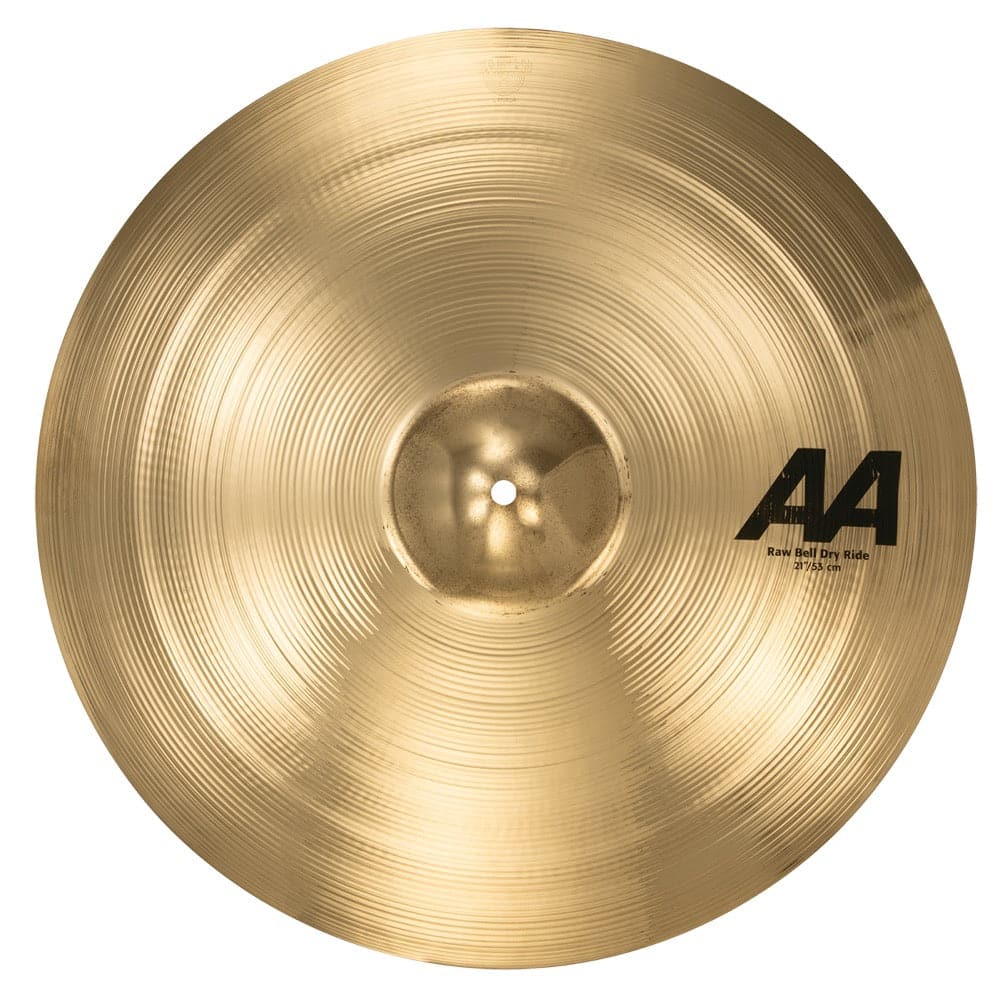 Sabian 21" AA Raw Bell Dry Ride Brilliant Finish