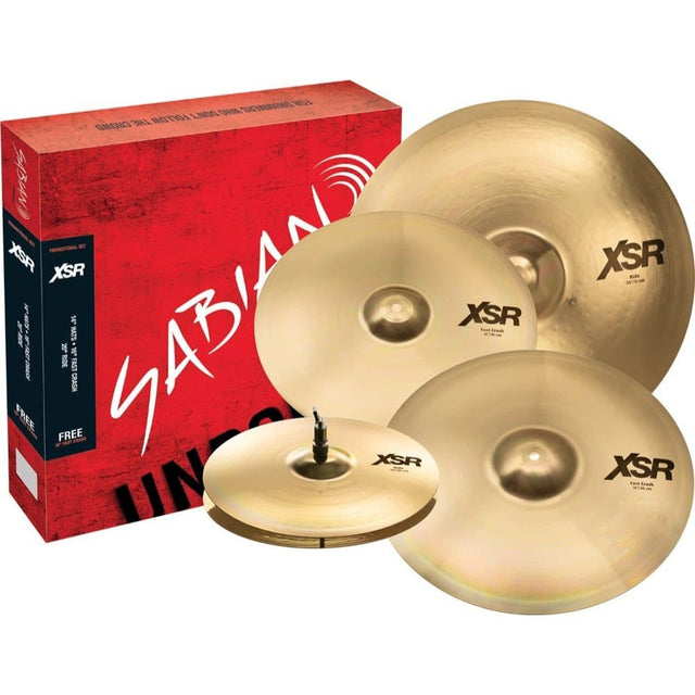 Sabian XSR Performance Cymbal Set w/Free 18"