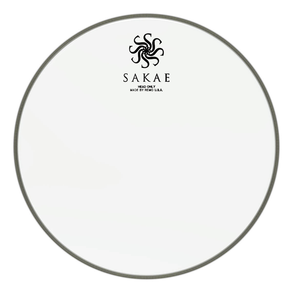 Sakae Logo Head: Snare Side Ambassador Hazy 13"