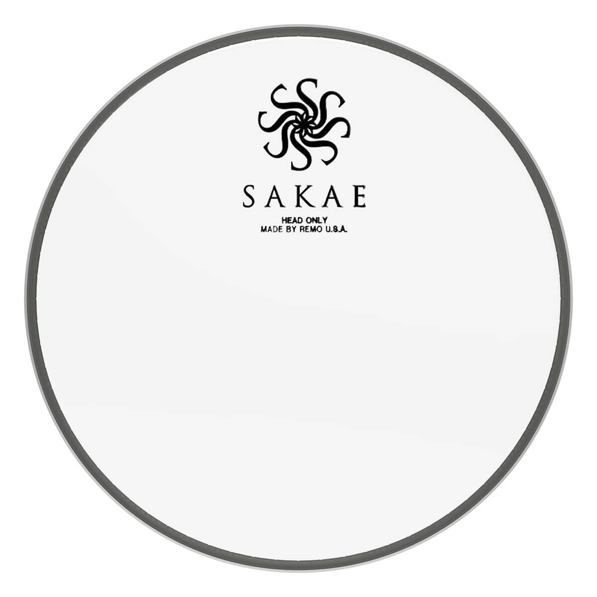 Sakae Logo Head: Emperor Clear 8"