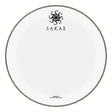 Sakae Bass Drum Logo Head: Powerstroke 3 Smooth White 20"