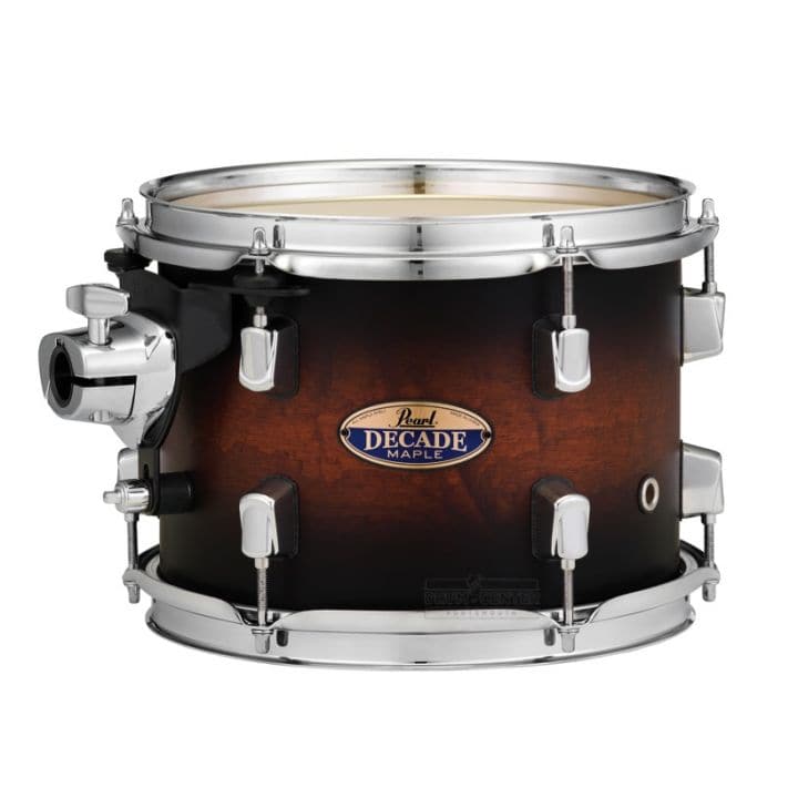 Pearl Decade Maple Rack Tom 13x9 Satin Brown Burst