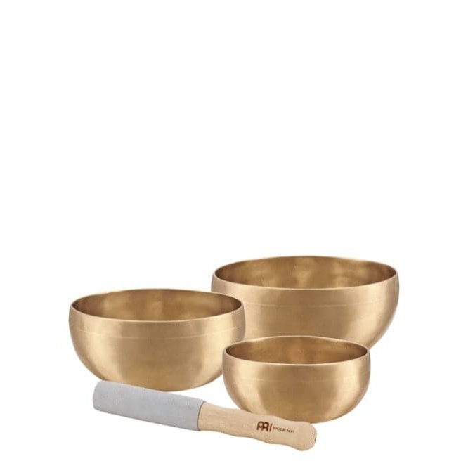 Meinl SB-U-1950 Universal Series Singing Bowl 3 piece set