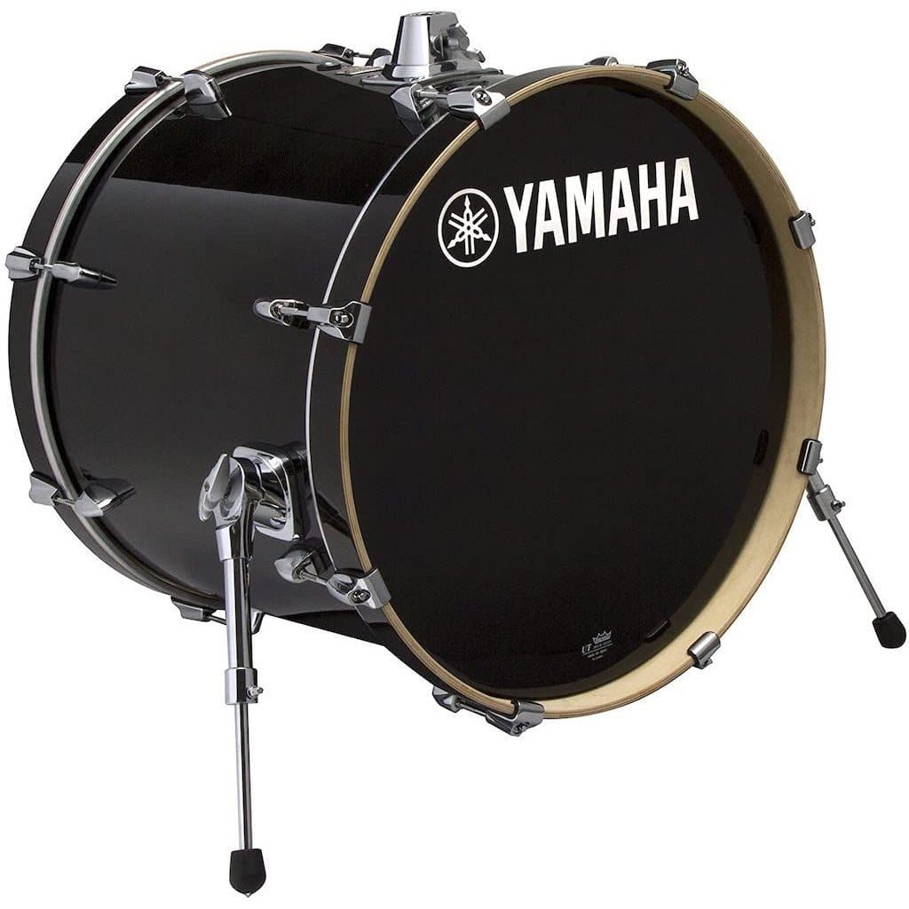Yamaha Stage Custom Birch Bass Drum 18x15 Raven Black