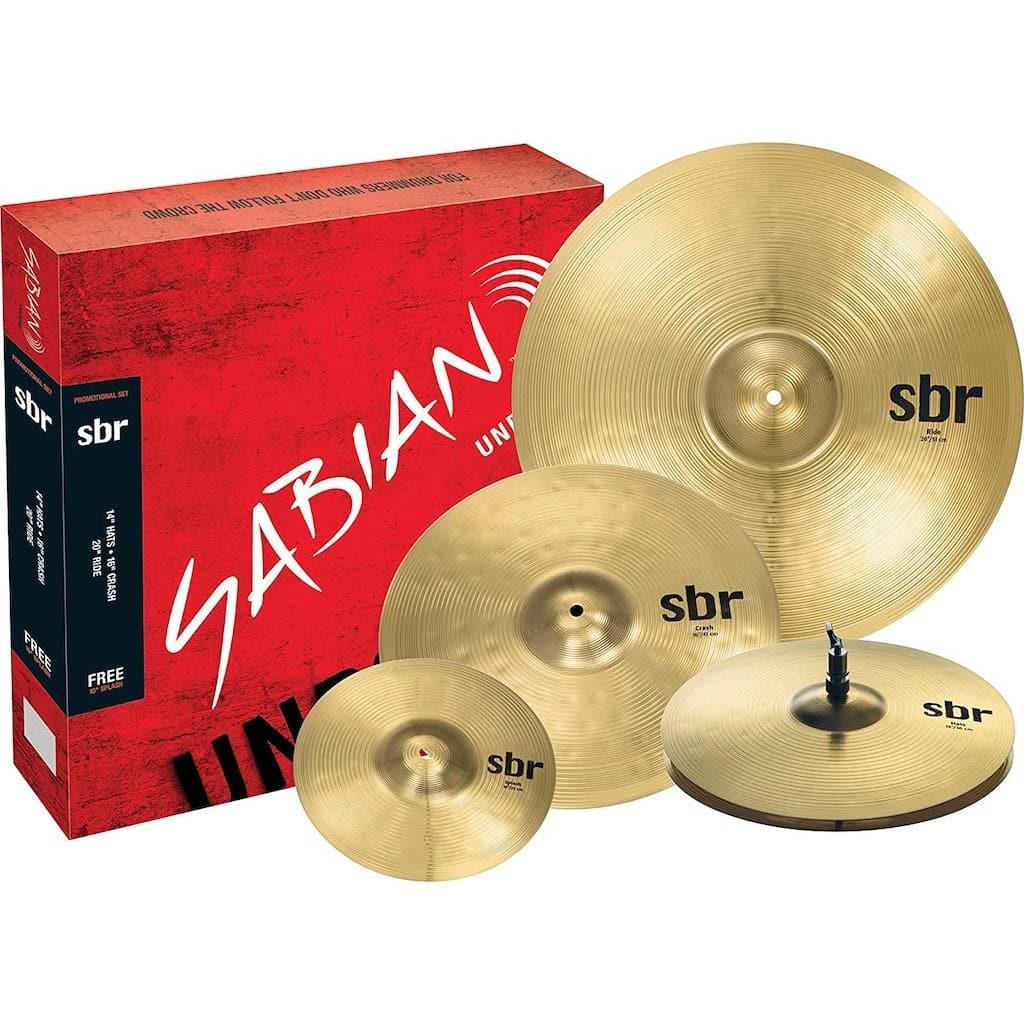 Sabian SBR Promotional Set w/ Free 10" SBR Splash