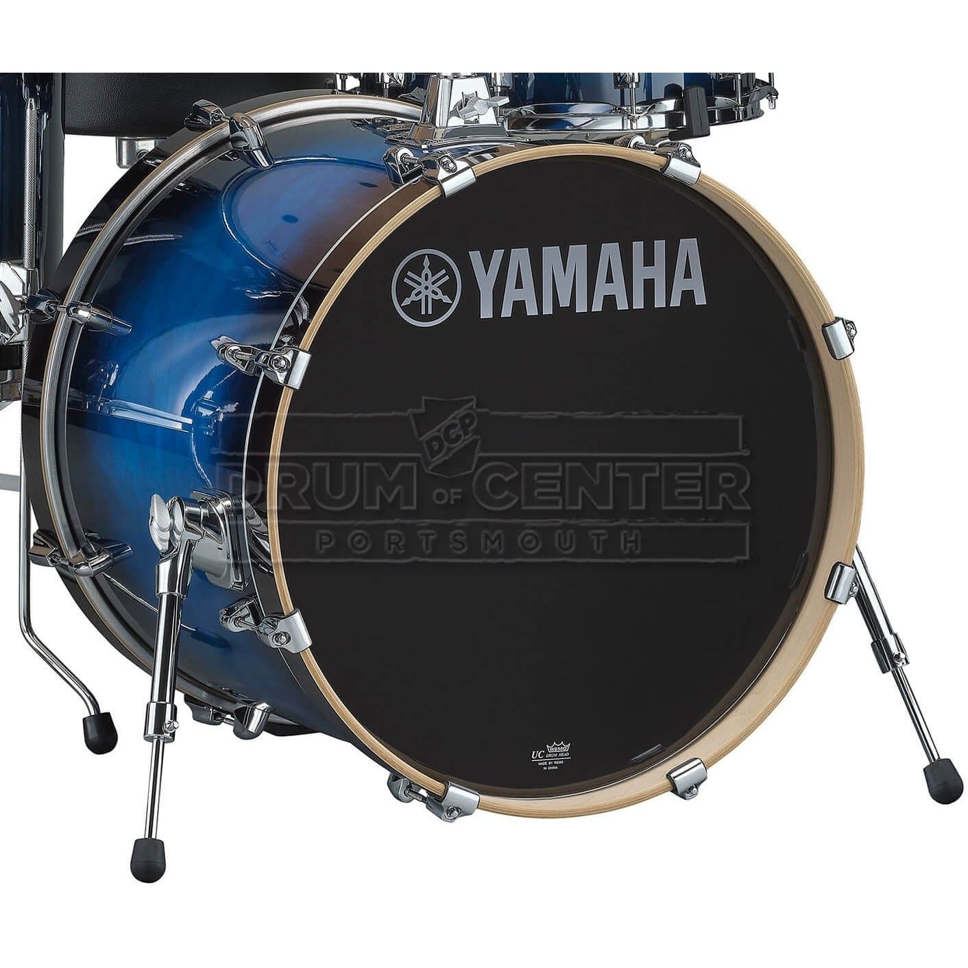Yamaha Stage Custom Birch Bass Drum 22x17 Deep Blue Sunburst