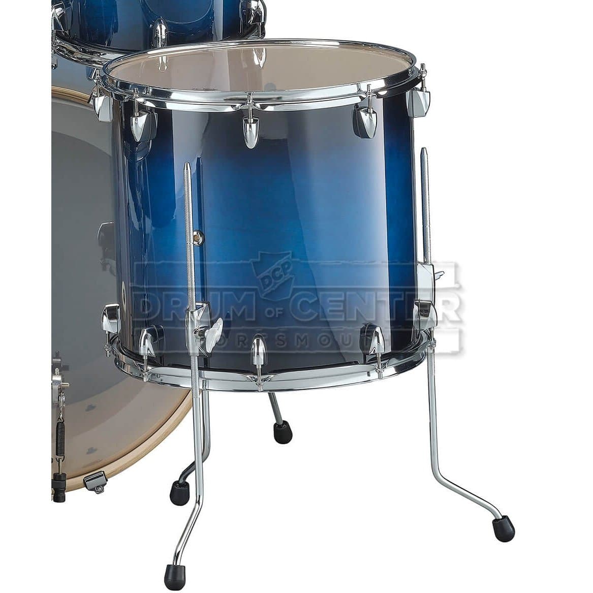Yamaha Stage Custom Birch Floor Tom 16x15 Deep Blue Sunburst