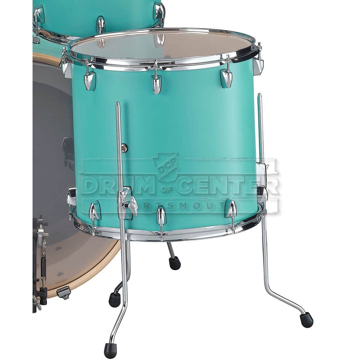 Yamaha Stage Custom Birch Floor Tom 18x16 Matte Surf Green