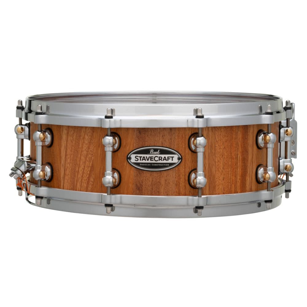 Pearl Stavecraft Makha Snare Drum - 14x5 - Hand Rubbed Natural