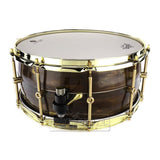 Schagerl Antares Snare Drum 14x6.5 Brass - Dark Vintage